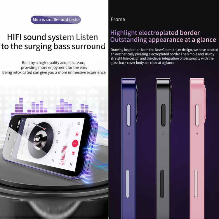Face Recognition, 3.0 inch Android 9.0 MTK6739CW Quad Core up to 1.28GHz, OTG, Network: 4G, Dual SIM, Support Google Play, 3GB+64GB Face Recognition, 3.0 inch Android 9.0 MTK6739CW Quad Core up to 1.28GHz, OTG, Network: 4G, Dual SIM, Support Google Play, 3GB+64GB
